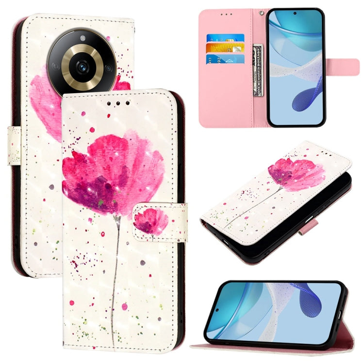 3D Painting Horizontal Flip Leather Phone Case, For Realme GT 6 5G Global / GT 6T 5G Global, For Realme 12+ / Narzo 70 Pro 5G India, For Realme 12 5G Global, For Realme Note 50 / C51 / C53 / Narzo N53, For Realme 12 Pro / Realme 12 Pro+                ...