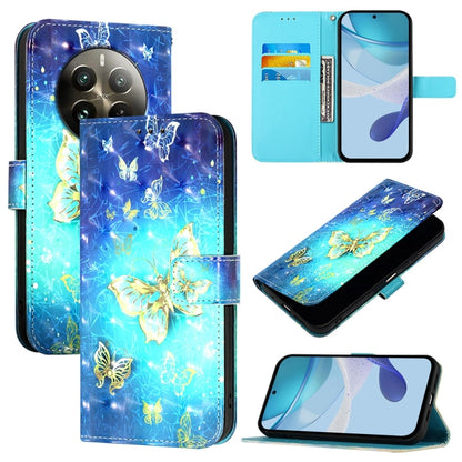 3D Painting Horizontal Flip Leather Phone Case, For Realme GT 6 5G Global / GT 6T 5G Global, For Realme 12+ / Narzo 70 Pro 5G India, For Realme 12 5G Global, For Realme Note 50 / C51 / C53 / Narzo N53, For Realme 12 Pro / Realme 12 Pro+                ...