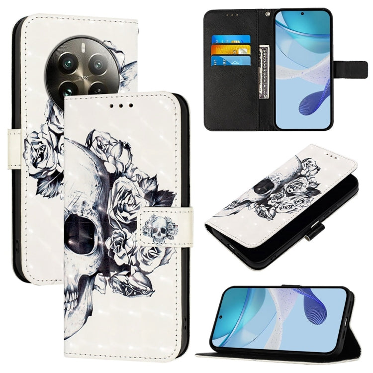 3D Painting Horizontal Flip Leather Phone Case, For Realme GT 6 5G Global / GT 6T 5G Global, For Realme 12+ / Narzo 70 Pro 5G India, For Realme 12 5G Global, For Realme Note 50 / C51 / C53 / Narzo N53, For Realme 12 Pro / Realme 12 Pro+                ...