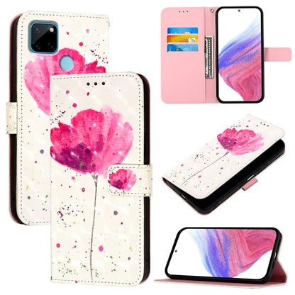 3D Painting Horizontal Flip Leather Phone Case, For Realme C20 / C11 2021 / C21, For Realme C21Y, For Realme C25 / C25s / C15 / C12 / 7i Global, For Realme 8 4G / 8 Pro 4G, For Realme GT 5G / GT Neo 5G, For Realme C17 / 7i