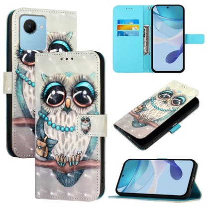 3D Painting Horizontal Flip Leather Phone Case, For Realme C33 2022 / C33 2023 Global, For Realme 10T / 10s / 9i 5G India, For Realme GT3 / GT Neo 5 240W, For Realme 10 Pro 5G, For Realme 10 Pro+ 5G, For Realme 10 4G Global                             ...