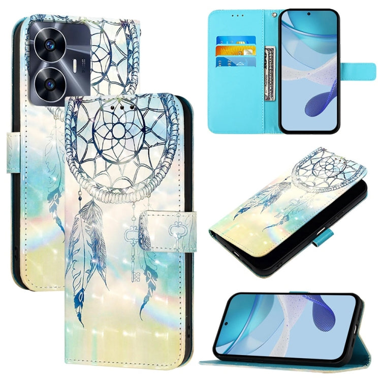 3D Painting Horizontal Flip Leather Phone Case, For Realme GT 6 5G Global / GT 6T 5G Global, For Realme 12+ / Narzo 70 Pro 5G India, For Realme 12 5G Global, For Realme Note 50 / C51 / C53 / Narzo N53, For Realme 12 Pro / Realme 12 Pro+                ...