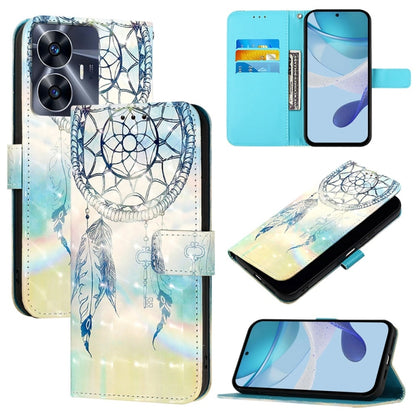 3D Painting Horizontal Flip Leather Phone Case, For Realme GT 6 5G Global / GT 6T 5G Global, For Realme 12+ / Narzo 70 Pro 5G India, For Realme 12 5G Global, For Realme Note 50 / C51 / C53 / Narzo N53, For Realme 12 Pro / Realme 12 Pro+                ...