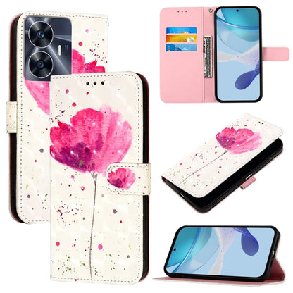 3D Painting Horizontal Flip Leather Phone Case, For Realme GT 6 5G Global / GT 6T 5G Global, For Realme 12+ / Narzo 70 Pro 5G India, For Realme 12 5G Global, For Realme Note 50 / C51 / C53 / Narzo N53, For Realme 12 Pro / Realme 12 Pro+                ...