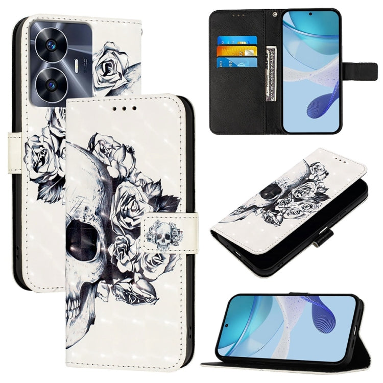 3D Painting Horizontal Flip Leather Phone Case, For Realme GT 6 5G Global / GT 6T 5G Global, For Realme 12+ / Narzo 70 Pro 5G India, For Realme 12 5G Global, For Realme Note 50 / C51 / C53 / Narzo N53, For Realme 12 Pro / Realme 12 Pro+                ...