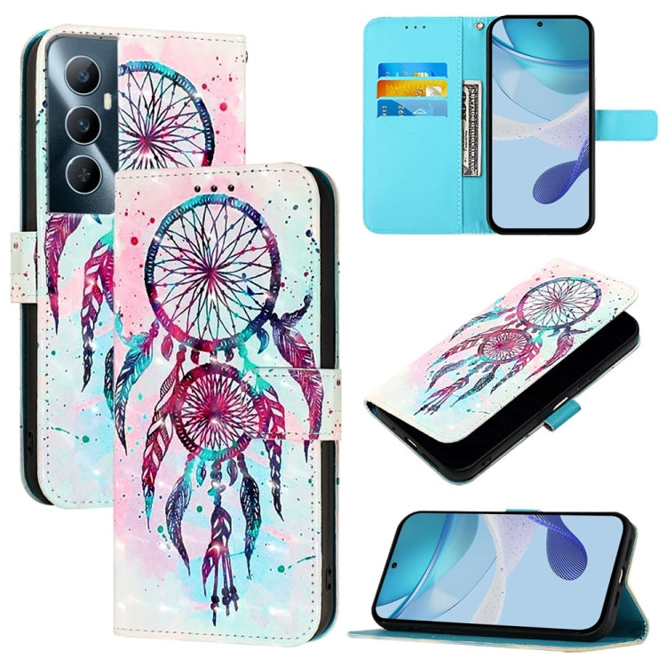 3D Painting Horizontal Flip Leather Phone Case, For Realme GT 6 5G Global / GT 6T 5G Global, For Realme 12+ / Narzo 70 Pro 5G India, For Realme 12 5G Global, For Realme Note 50 / C51 / C53 / Narzo N53, For Realme 12 Pro / Realme 12 Pro+                ...
