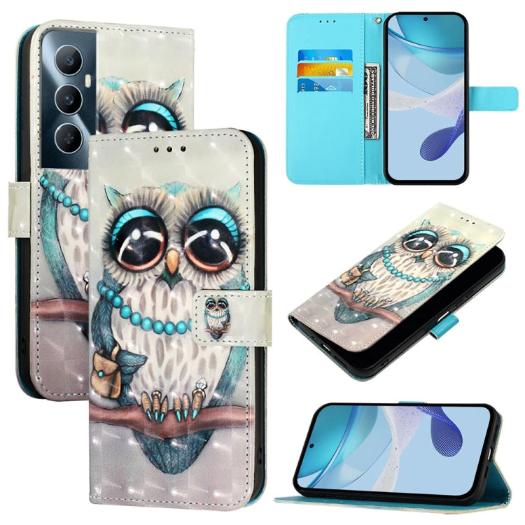 3D Painting Horizontal Flip Leather Phone Case, For Realme GT 6 5G Global / GT 6T 5G Global, For Realme 12+ / Narzo 70 Pro 5G India, For Realme 12 5G Global, For Realme Note 50 / C51 / C53 / Narzo N53, For Realme 12 Pro / Realme 12 Pro+                ...