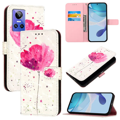 3D Painting Horizontal Flip Leather Phone Case, For Realme C33 2022 / C33 2023 Global, For Realme 10T / 10s / 9i 5G India, For Realme GT3 / GT Neo 5 240W, For Realme 10 Pro 5G, For Realme 10 Pro+ 5G, For Realme 10 4G Global                             ...