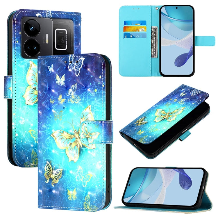 3D Painting Horizontal Flip Leather Phone Case, For Realme C33 2022 / C33 2023 Global, For Realme 10T / 10s / 9i 5G India, For Realme GT3 / GT Neo 5 240W, For Realme 10 Pro 5G, For Realme 10 Pro+ 5G, For Realme 10 4G Global                             ...