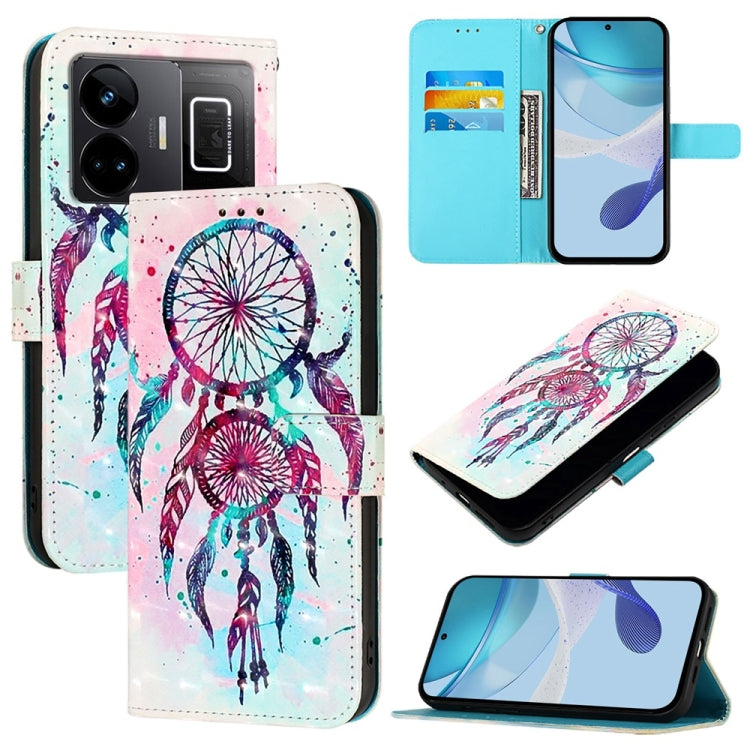 3D Painting Horizontal Flip Leather Phone Case, For Realme C33 2022 / C33 2023 Global, For Realme 10T / 10s / 9i 5G India, For Realme GT3 / GT Neo 5 240W, For Realme 10 Pro 5G, For Realme 10 Pro+ 5G, For Realme 10 4G Global                             ...