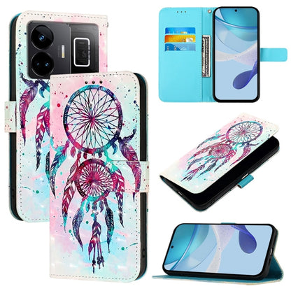 3D Painting Horizontal Flip Leather Phone Case, For Realme C33 2022 / C33 2023 Global, For Realme 10T / 10s / 9i 5G India, For Realme GT3 / GT Neo 5 240W, For Realme 10 Pro 5G, For Realme 10 Pro+ 5G, For Realme 10 4G Global                             ...