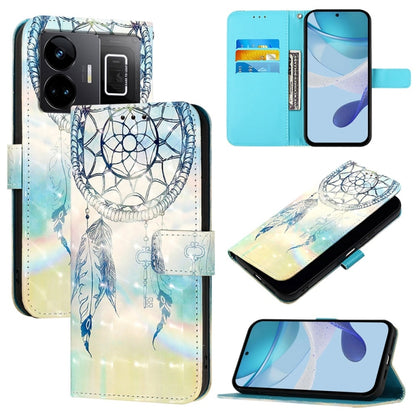 3D Painting Horizontal Flip Leather Phone Case, For Realme C33 2022 / C33 2023 Global, For Realme 10T / 10s / 9i 5G India, For Realme GT3 / GT Neo 5 240W, For Realme 10 Pro 5G, For Realme 10 Pro+ 5G, For Realme 10 4G Global                             ...