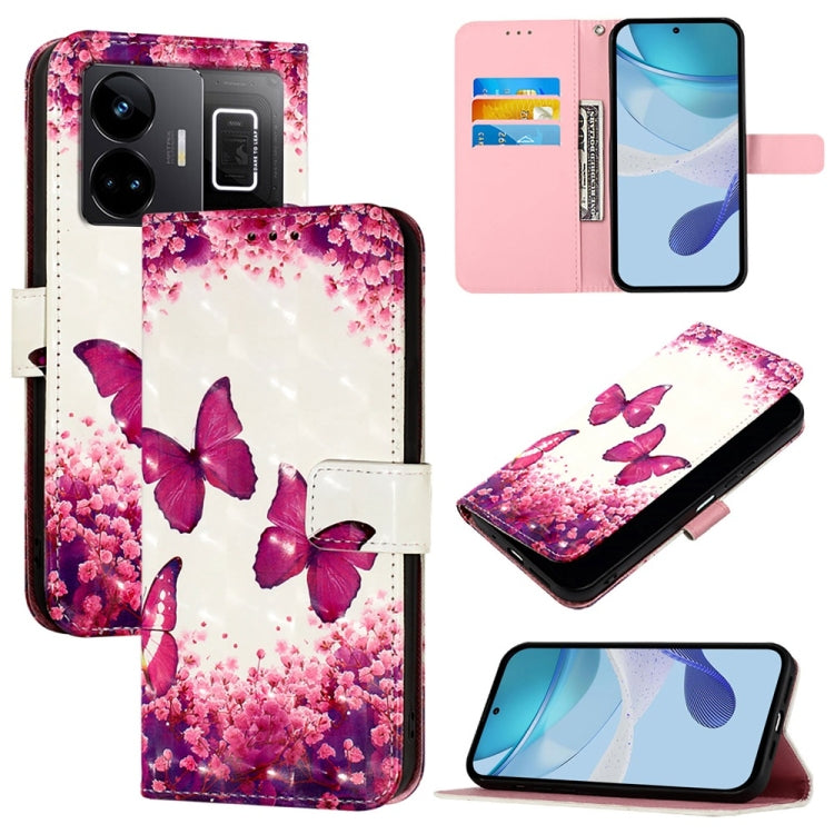3D Painting Horizontal Flip Leather Phone Case, For Realme C33 2022 / C33 2023 Global, For Realme 10T / 10s / 9i 5G India, For Realme GT3 / GT Neo 5 240W, For Realme 10 Pro 5G, For Realme 10 Pro+ 5G, For Realme 10 4G Global                             ...