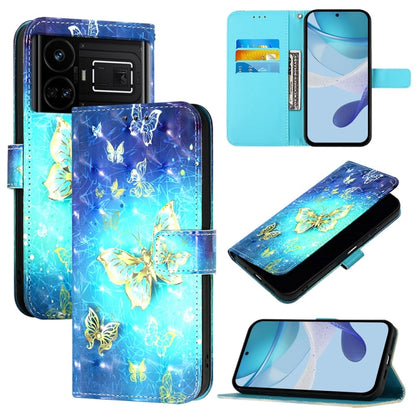 3D Painting Horizontal Flip Leather Phone Case, For Realme GT 6 5G Global / GT 6T 5G Global, For Realme 12+ / Narzo 70 Pro 5G India, For Realme 12 5G Global, For Realme Note 50 / C51 / C53 / Narzo N53, For Realme 12 Pro / Realme 12 Pro+                ...