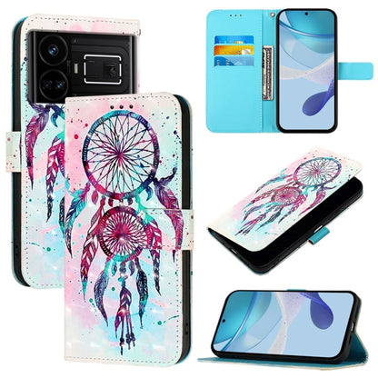3D Painting Horizontal Flip Leather Phone Case, For Realme GT 6 5G Global / GT 6T 5G Global, For Realme 12+ / Narzo 70 Pro 5G India, For Realme 12 5G Global, For Realme Note 50 / C51 / C53 / Narzo N53, For Realme 12 Pro / Realme 12 Pro+                ...