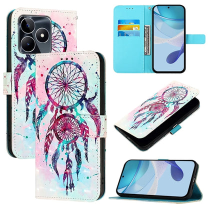 3D Painting Horizontal Flip Leather Phone Case, For Realme GT 6 5G Global / GT 6T 5G Global, For Realme 12+ / Narzo 70 Pro 5G India, For Realme 12 5G Global, For Realme Note 50 / C51 / C53 / Narzo N53, For Realme 12 Pro / Realme 12 Pro+                ...
