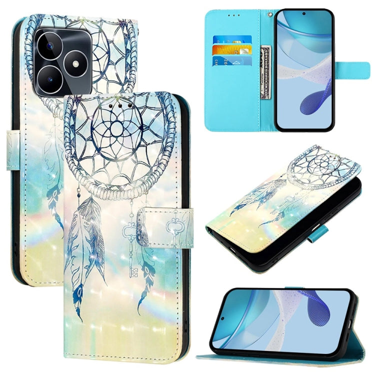 3D Painting Horizontal Flip Leather Phone Case, For Realme GT 6 5G Global / GT 6T 5G Global, For Realme 12+ / Narzo 70 Pro 5G India, For Realme 12 5G Global, For Realme Note 50 / C51 / C53 / Narzo N53, For Realme 12 Pro / Realme 12 Pro+                ...