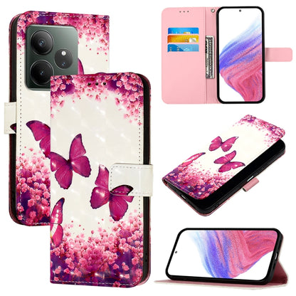 3D Painting Horizontal Flip Leather Phone Case, For Realme GT 6 5G Global / GT 6T 5G Global, For Realme 12+ / Narzo 70 Pro 5G India, For Realme 12 5G Global, For Realme Note 50 / C51 / C53 / Narzo N53, For Realme 12 Pro / Realme 12 Pro+                ...