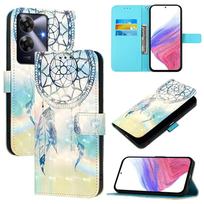 3D Painting Horizontal Flip Leather Phone Case, For Realme 16 Pro+ 5G, For Realme 16 Pro 5G, For Realme C71 4G India / Note 70 4G, For Realme C85 5G / 15x 5G India, For Realme C71 4G Global, For Realme 14 Pro+ 5G, For Realme 14 Pro 5G                  ...