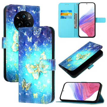 3D Painting Horizontal Flip Leather Phone Case, For Realme 16 Pro+ 5G, For Realme 16 Pro 5G, For Realme C71 4G India / Note 70 4G, For Realme C85 5G / 15x 5G India, For Realme C71 4G Global, For Realme 14 Pro+ 5G, For Realme 14 Pro 5G                  ...