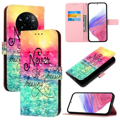 3D Painting Horizontal Flip Leather Phone Case, For Realme 16 Pro+ 5G, For Realme 16 Pro 5G, For Realme C71 4G India / Note 70 4G, For Realme C85 5G / 15x 5G India, For Realme C71 4G Global, For Realme 14 Pro+ 5G, For Realme 14 Pro 5G                  ...