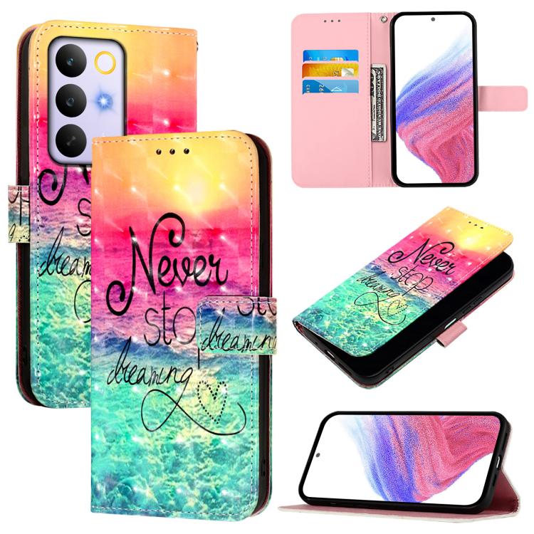 3D Painting Horizontal Flip Leather Phone Case, For Realme 16 Pro+ 5G, For Realme 16 Pro 5G, For Realme C71 4G India / Note 70 4G, For Realme C85 5G / 15x 5G India, For Realme C71 4G Global, For Realme 14 Pro+ 5G, For Realme 14 Pro 5G                  ...