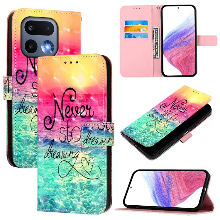 3D Painting Horizontal Flip Leather Phone Case, For Realme 16 Pro+ 5G, For Realme 16 Pro 5G, For Realme C71 4G India / Note 70 4G, For Realme C85 5G / 15x 5G India, For Realme C71 4G Global, For Realme 14 Pro+ 5G, For Realme 14 Pro 5G                  ...