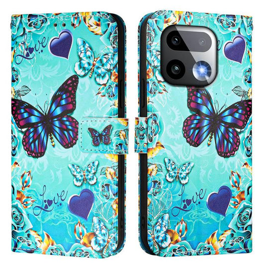 Colored Drawing Pattern Plain Weave Leather Phone Case, For Realme 16 Pro+ 5G, For Realme 16 Pro 5G, For Realme C71 4G India/Note 70 4G, For Realme C85 5G / 15x 5G India, For Realme C71 4G Global, For Realme 14 Pro+ 5G, For Realme 14 Pro 5G            ...