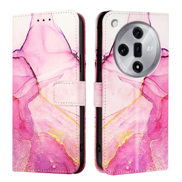 PT003 Marble Pattern Flip Leather Phone Case