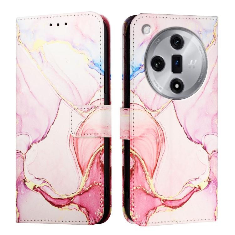 PT003 Marble Pattern Flip Leather Phone Case