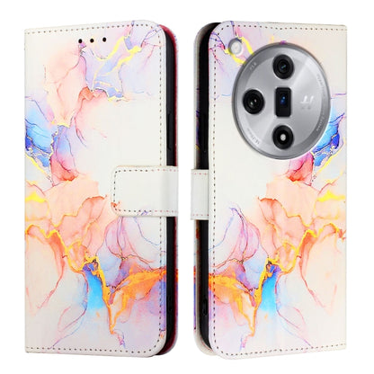 PT003 Marble Pattern Flip Leather Phone Case