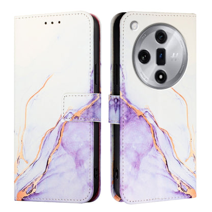 PT003 Marble Pattern Flip Leather Phone Case