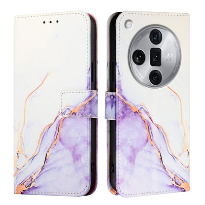 PT003 Marble Pattern Flip Leather Phone Case