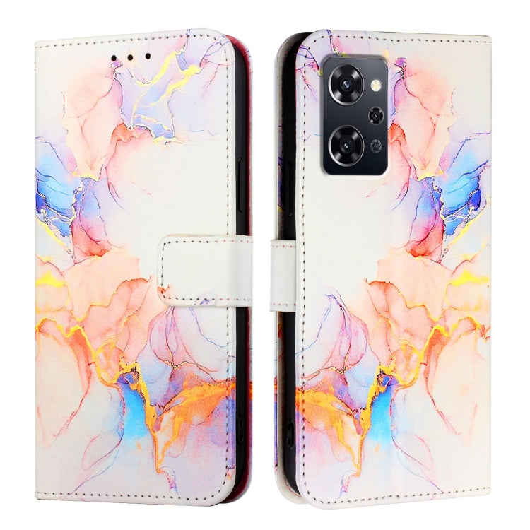PT003 Marble Pattern Flip Leather Phone Case