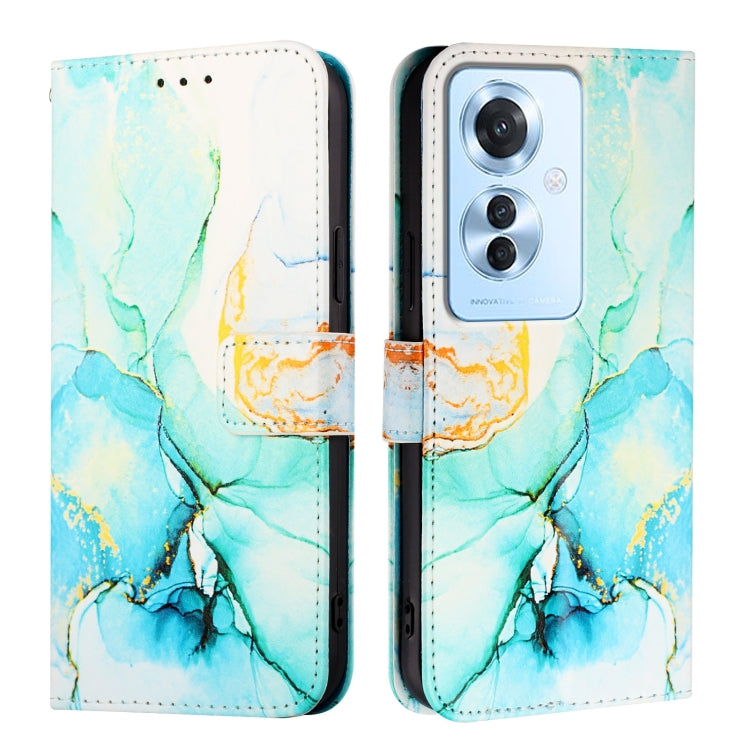 PT003 Marble Pattern Flip Leather Phone Case