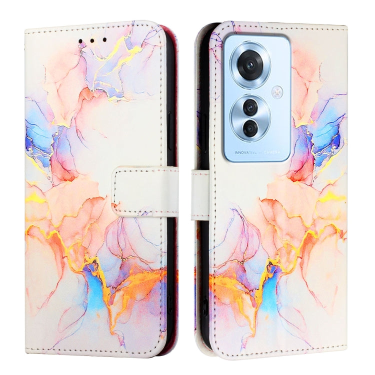 PT003 Marble Pattern Flip Leather Phone Case