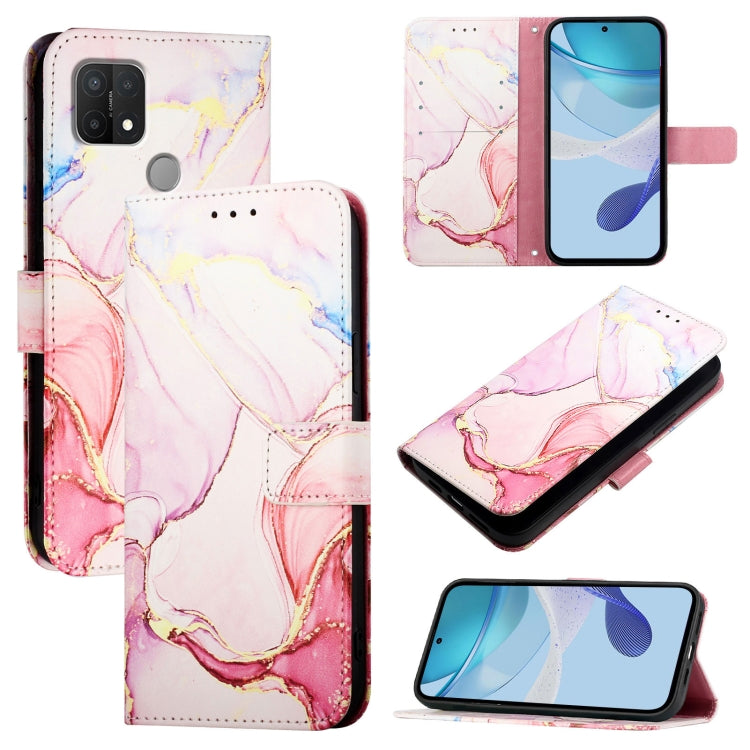 PT003 Marble Pattern Flip Leather Phone Case