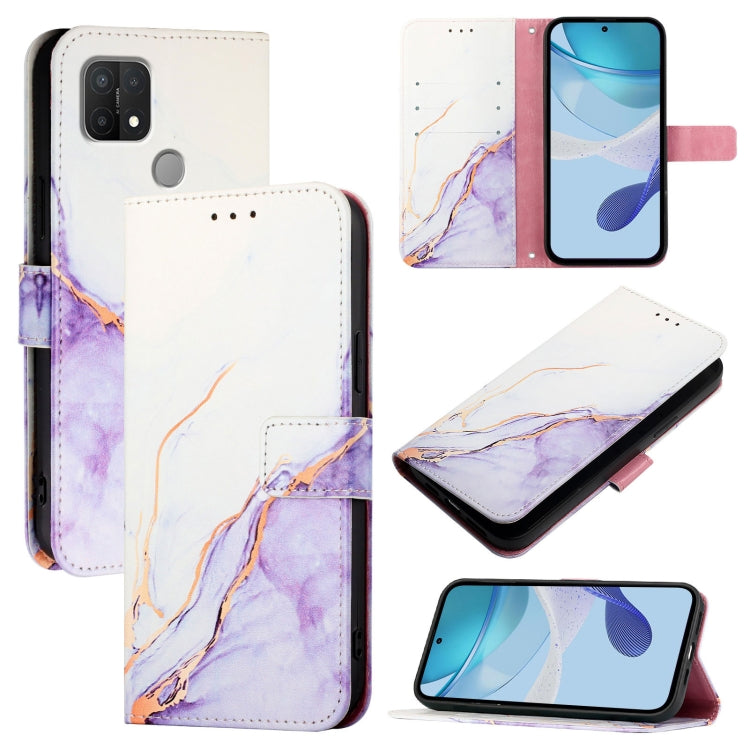 PT003 Marble Pattern Flip Leather Phone Case