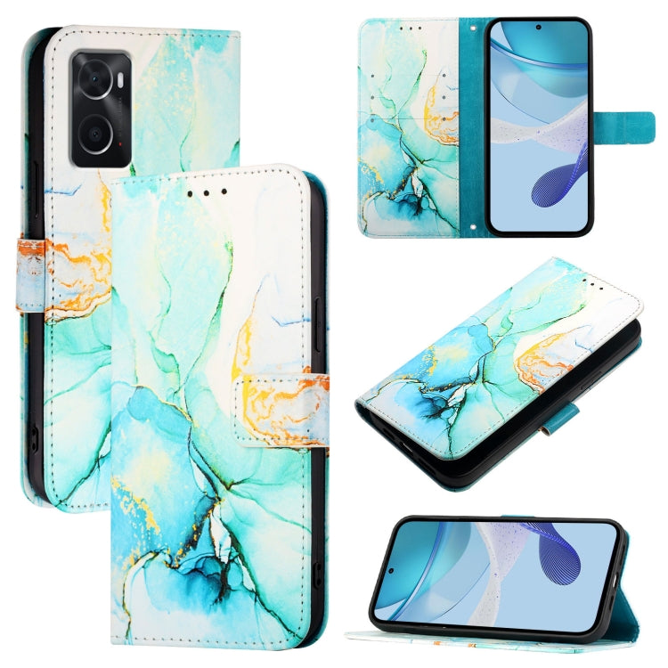 PT003 Marble Pattern Flip Leather Phone Case