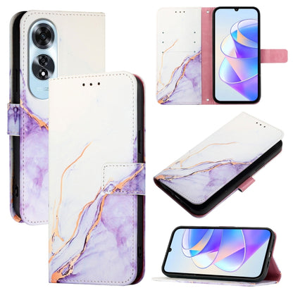 PT003 Marble Pattern Flip Leather Phone Case, For OPPO Reno12 Global, For OPPO A60 4G Global, For OPPO A2 Pro 5G / A3 Pro 5G, For OPPO A3 Pro 5G Global, For OPPO F25 Pro 5G India, For OPPO Reno 11F 5G Global, For OPPO Find X7, For OPPO Find X7 Ultra   ...