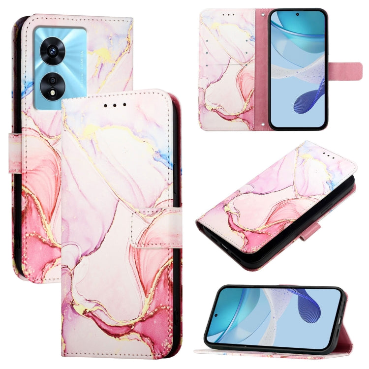 PT003 Marble Pattern Flip Leather Phone Case