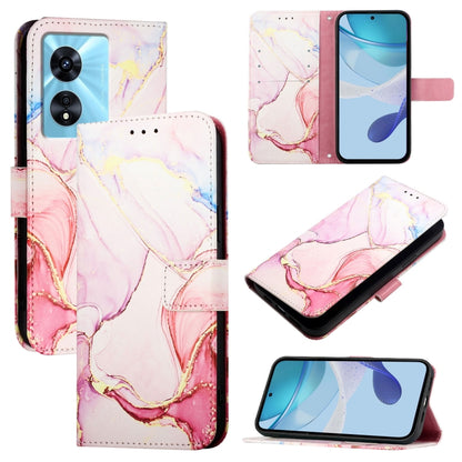 PT003 Marble Pattern Flip Leather Phone Case