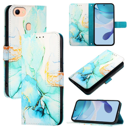 PT003 Marble Pattern Flip Leather Phone Case