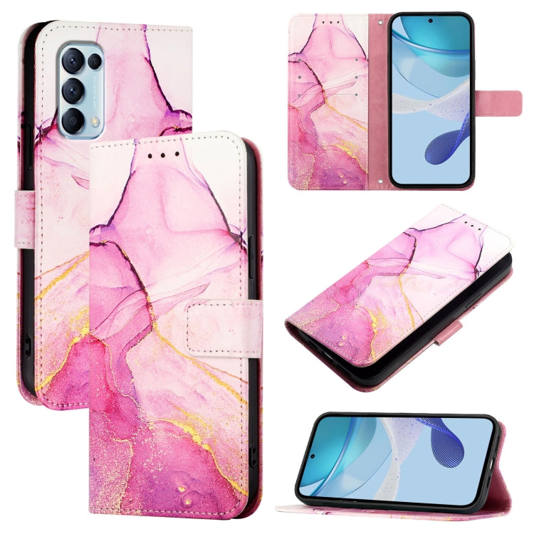 PT003 Marble Pattern Flip Leather Phone Case
