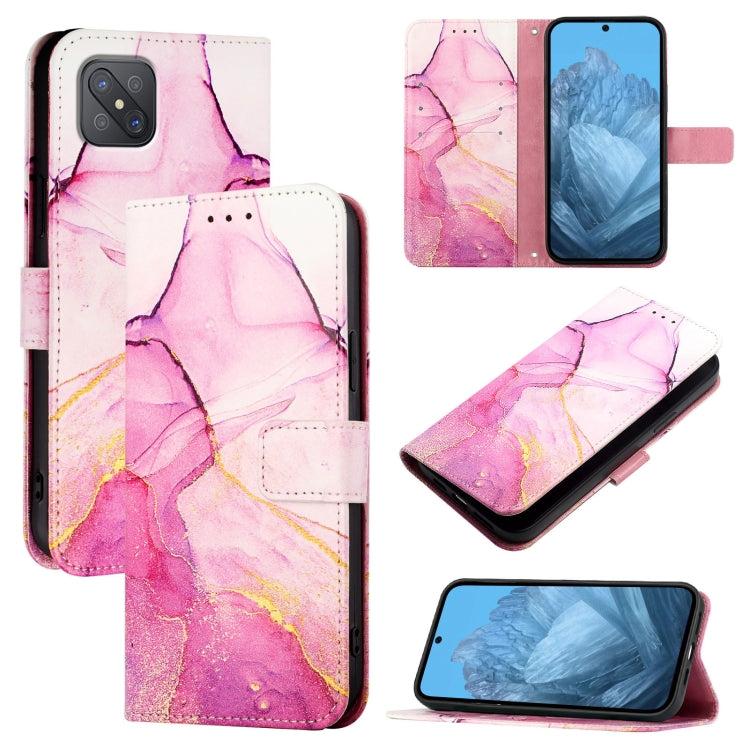 PT003 Marble Pattern Flip Leather Phone Case