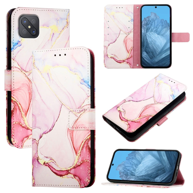 PT003 Marble Pattern Flip Leather Phone Case