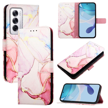 PT003 Marble Pattern Flip Leather Phone Case