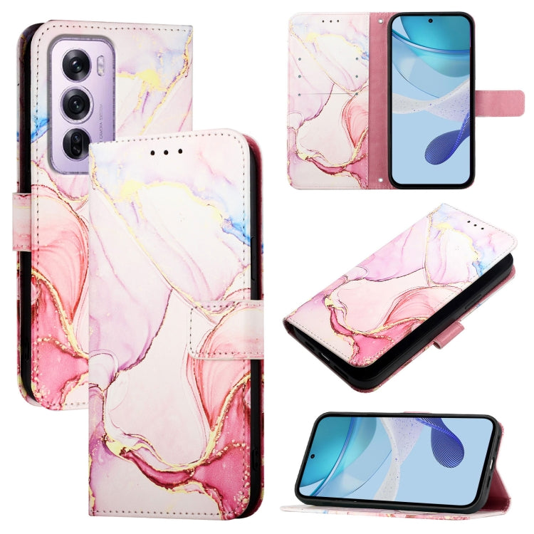 PT003 Marble Pattern Flip Leather Phone Case