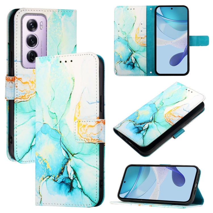 PT003 Marble Pattern Flip Leather Phone Case