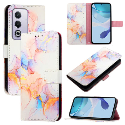 PT003 Marble Pattern Flip Leather Phone Case
